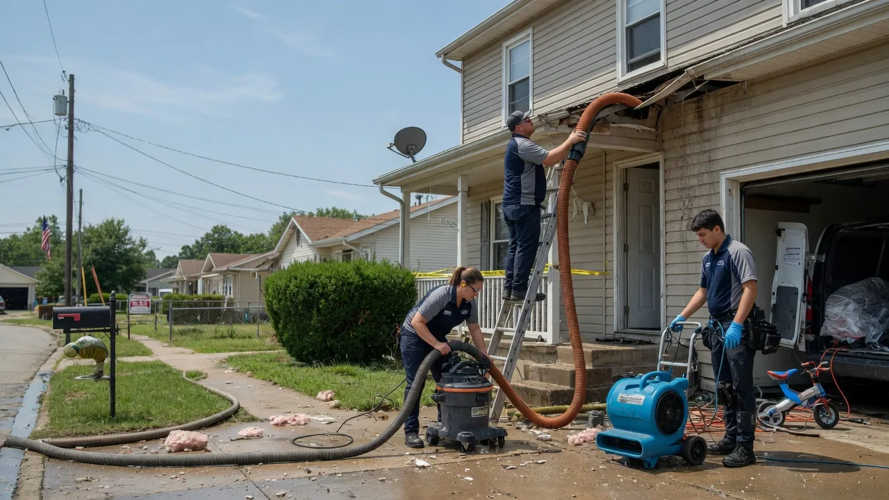 Water Damage Restoration in Fairland, IN near me